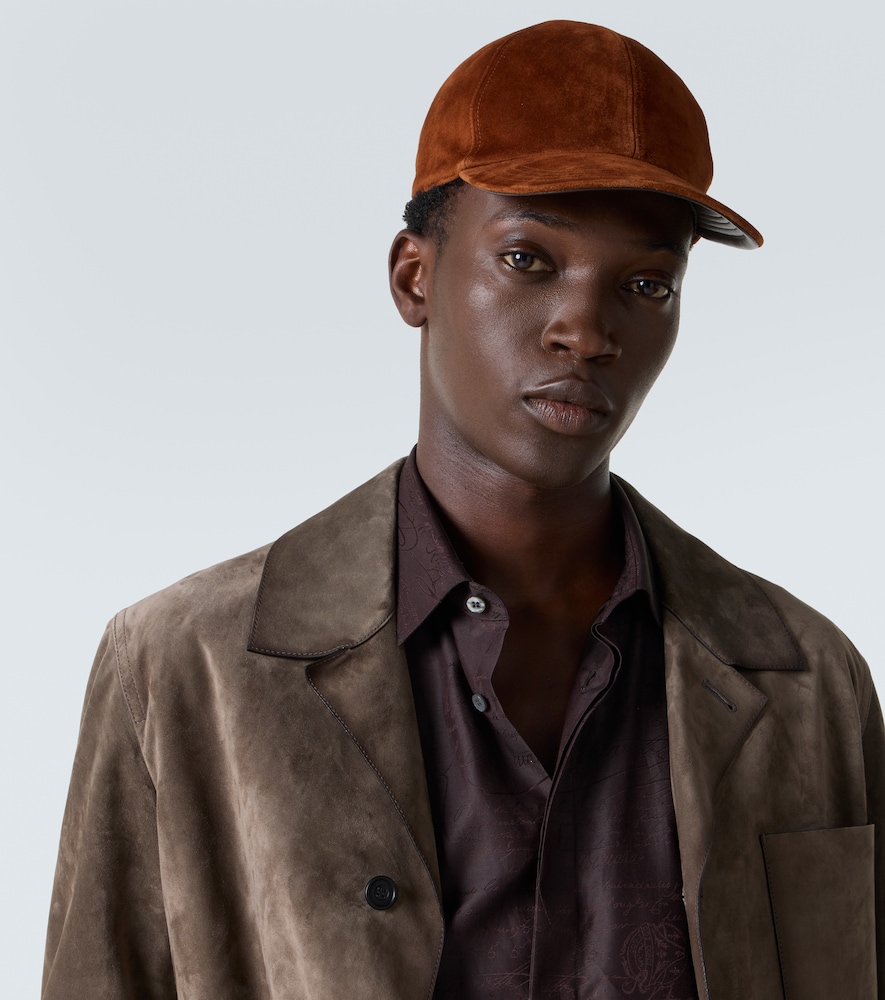  Berluti Berluti Suede Baseball Cap 