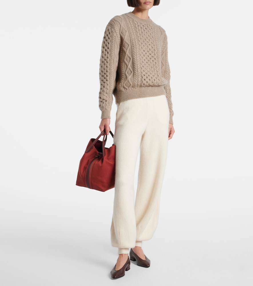  Loro Piana Loro Piana Pullover Eyre Aran Aus Kaschmir 