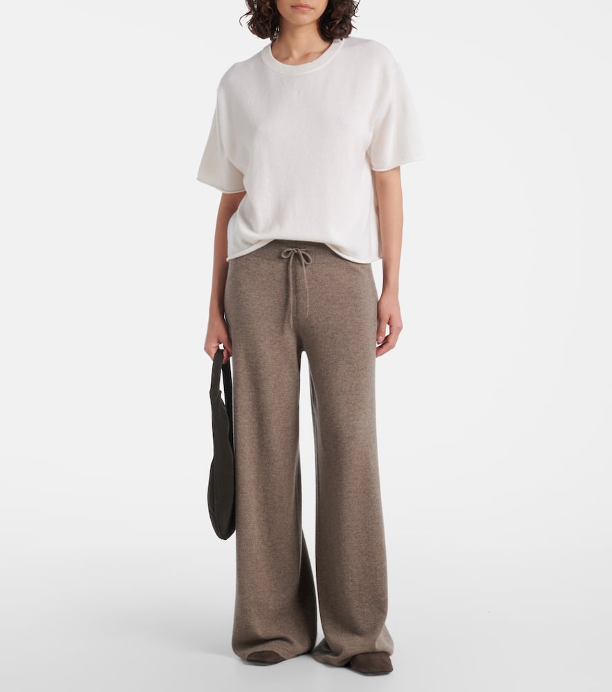 Lisa Yang Cila Cashmere T-shirt In White
