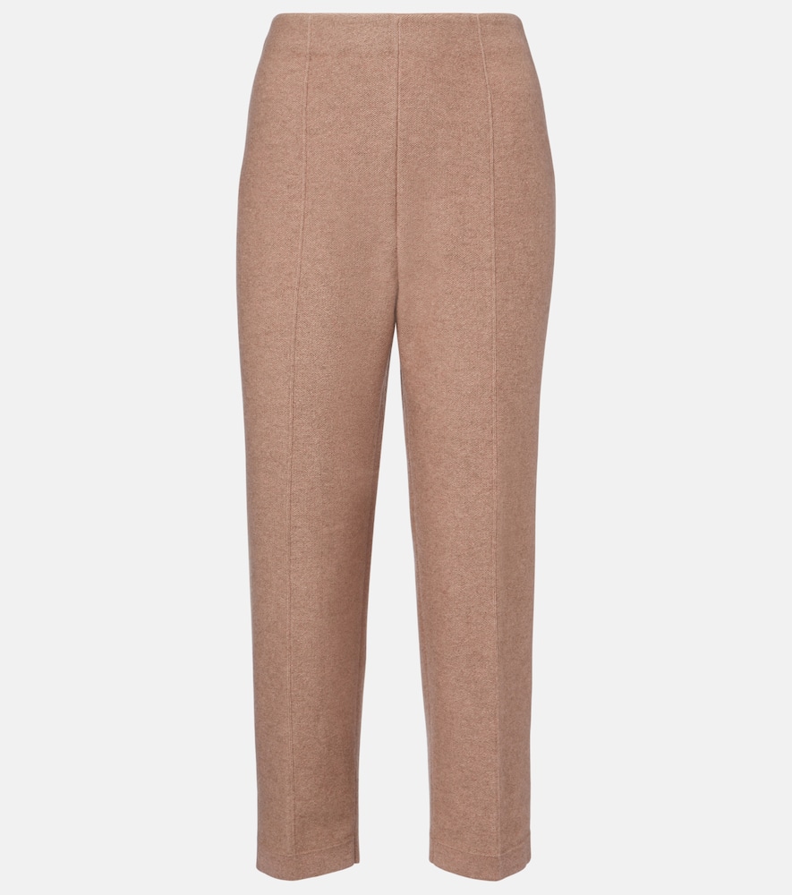 Loro Piana Rose Island Cashmere And Linen Sweatpants In Pink