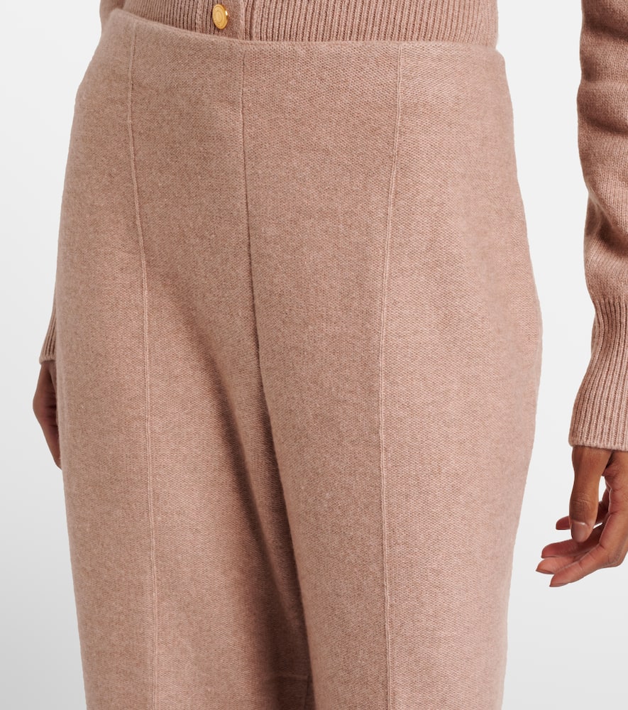 Loro Piana Rose Island Cashmere And Linen Sweatpants In Pink