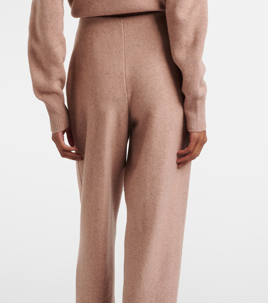 Loro Piana Rose Island Cashmere And Linen Sweatpants In Pink