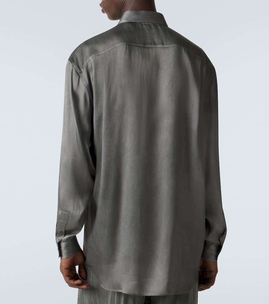  Giorgio Armani Giorgio Armani Hemd Aus Satin 