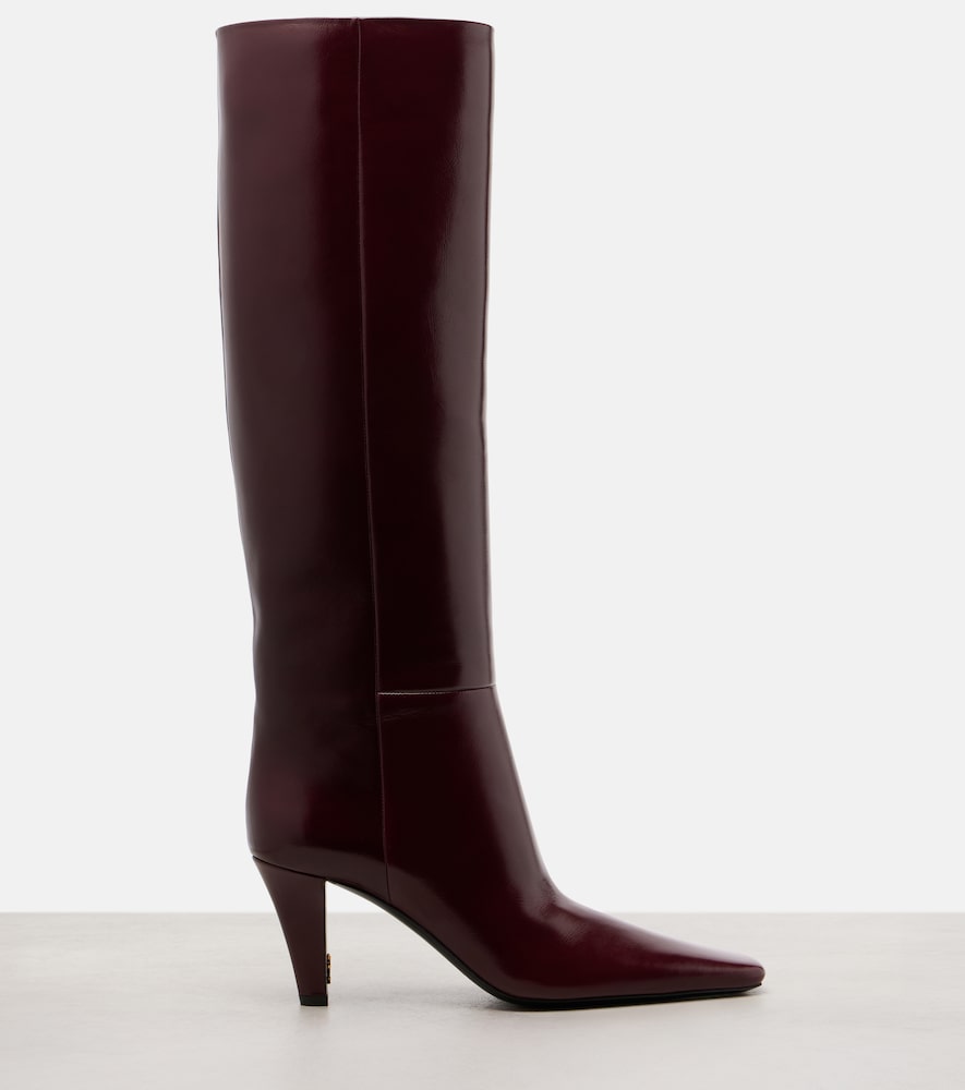  Saint Laurent Saint Laurent Botas Altas Jill 75 De Piel 