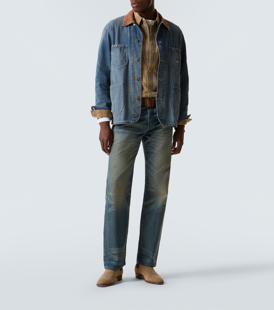  Rrl Rrl Jeansjacke Stockton Mit Cord 