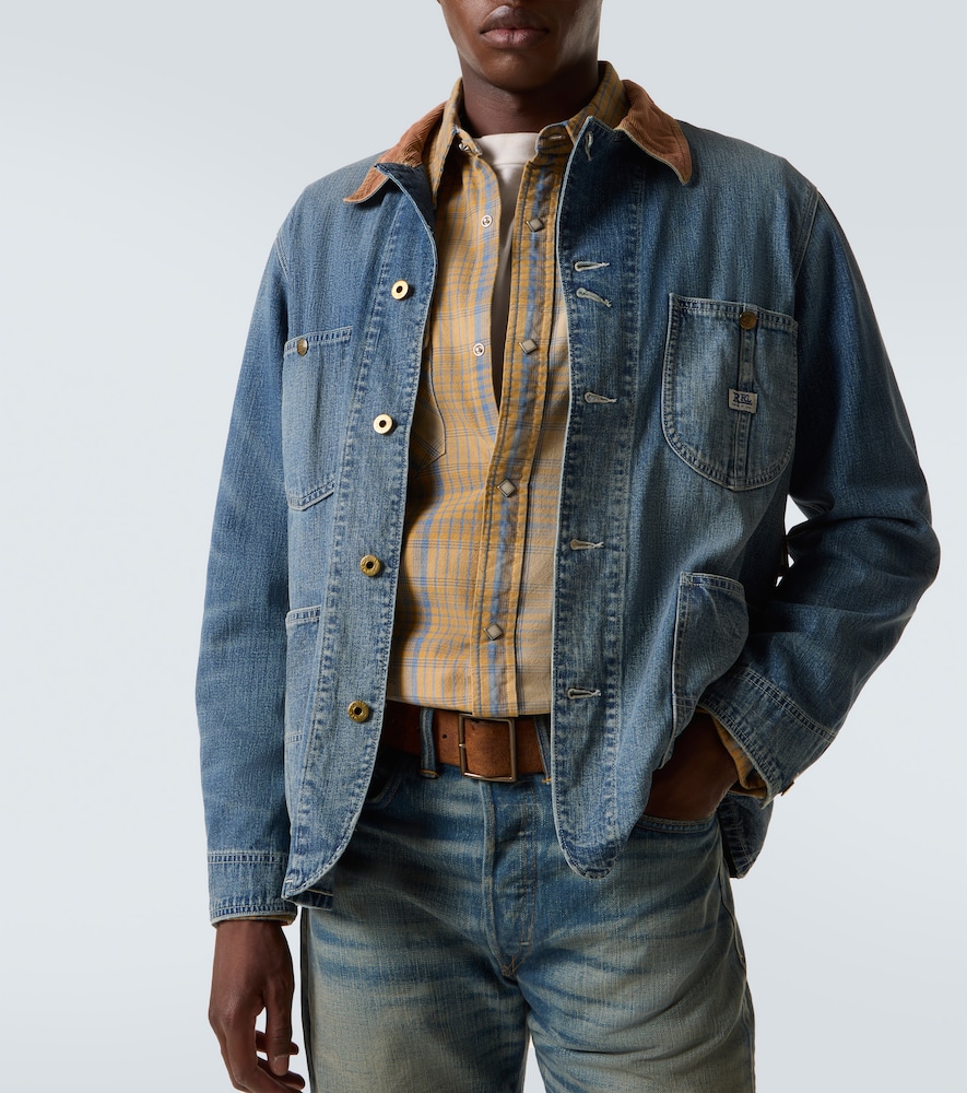  Rrl Rrl Jeansjacke Stockton Mit Cord 