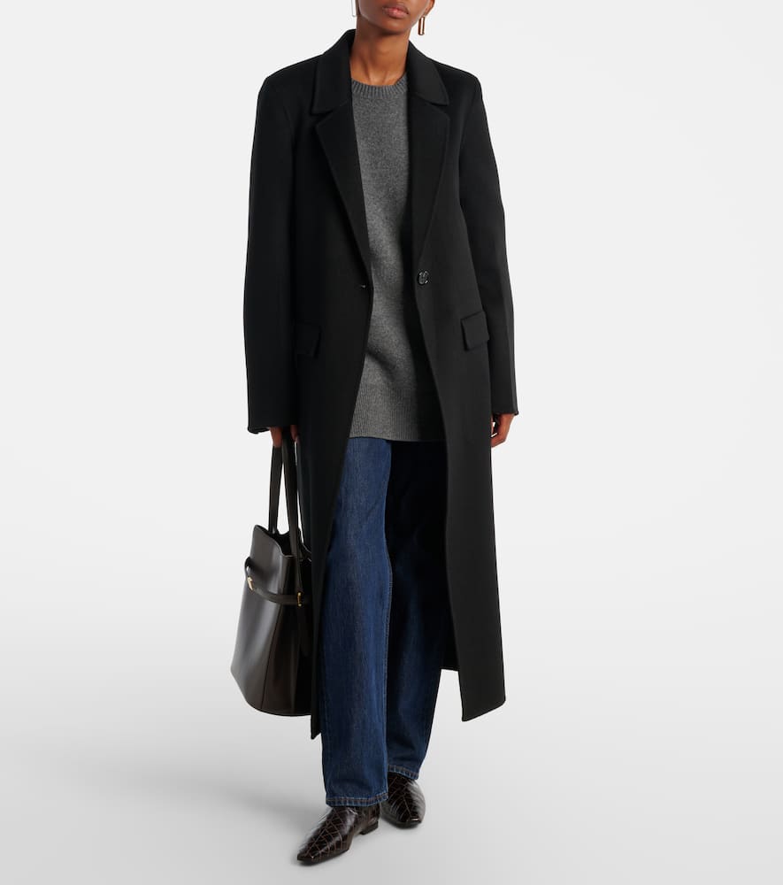 Totême Zipped Croco-embossed Chelsea Boots Dark Brown In Brown