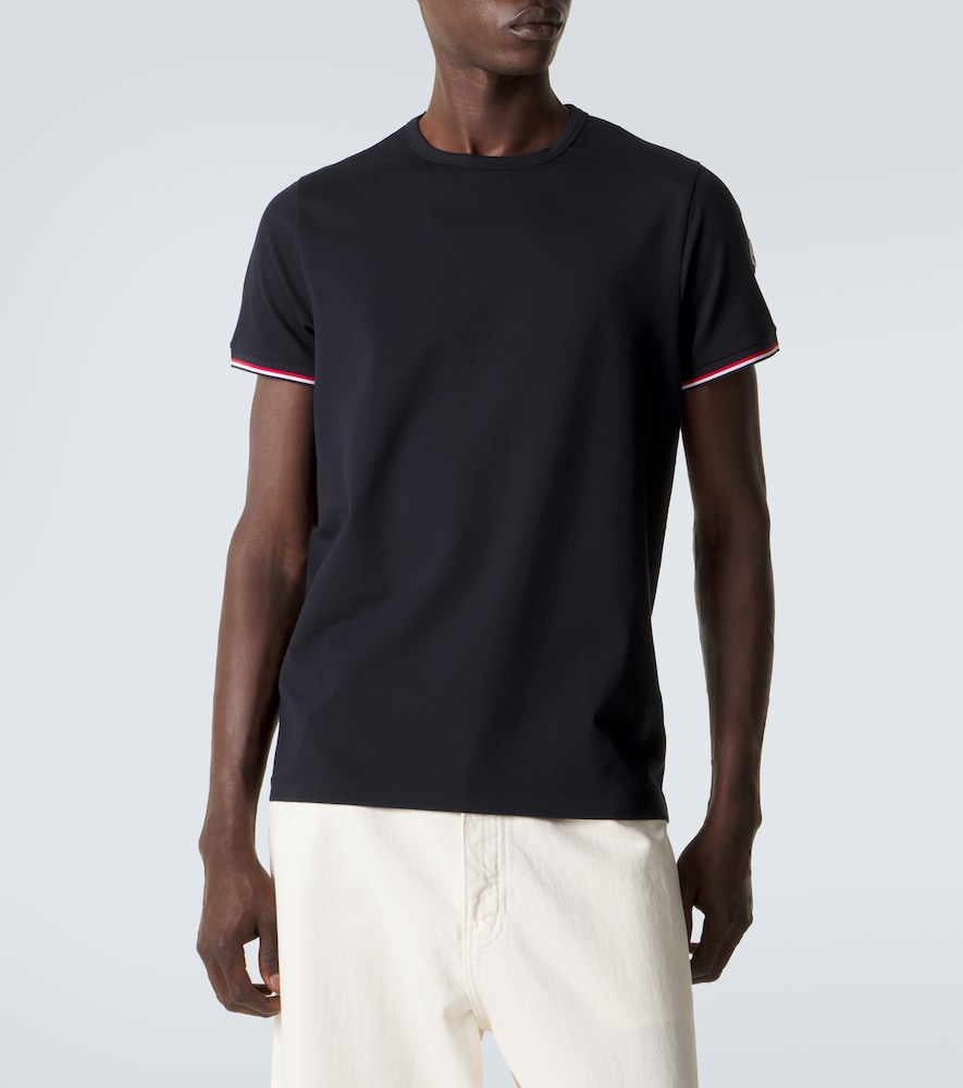  Moncler Moncler T-shirt Aus Baumwoll-jersey 