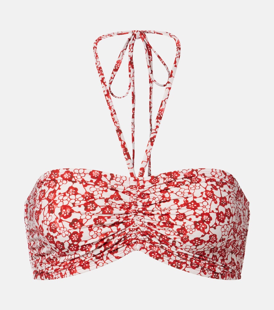 Isabel Marant Salmage floral bikini top