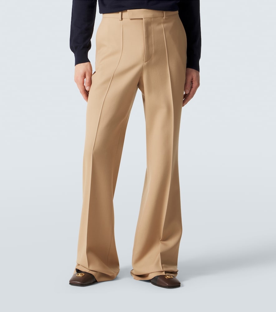  Valentino Valentino Schlaghose Aus Schurwoll-gabardine 