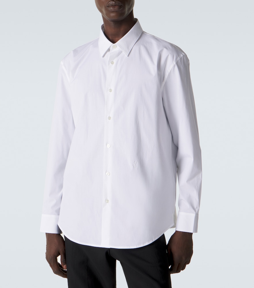 Cassandre Cotton-Blend Poplin Shirt