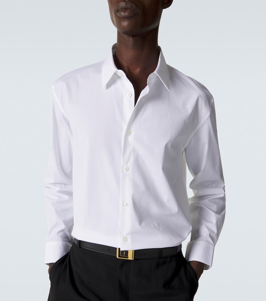 Cassandre Cotton-Blend Poplin Shirt