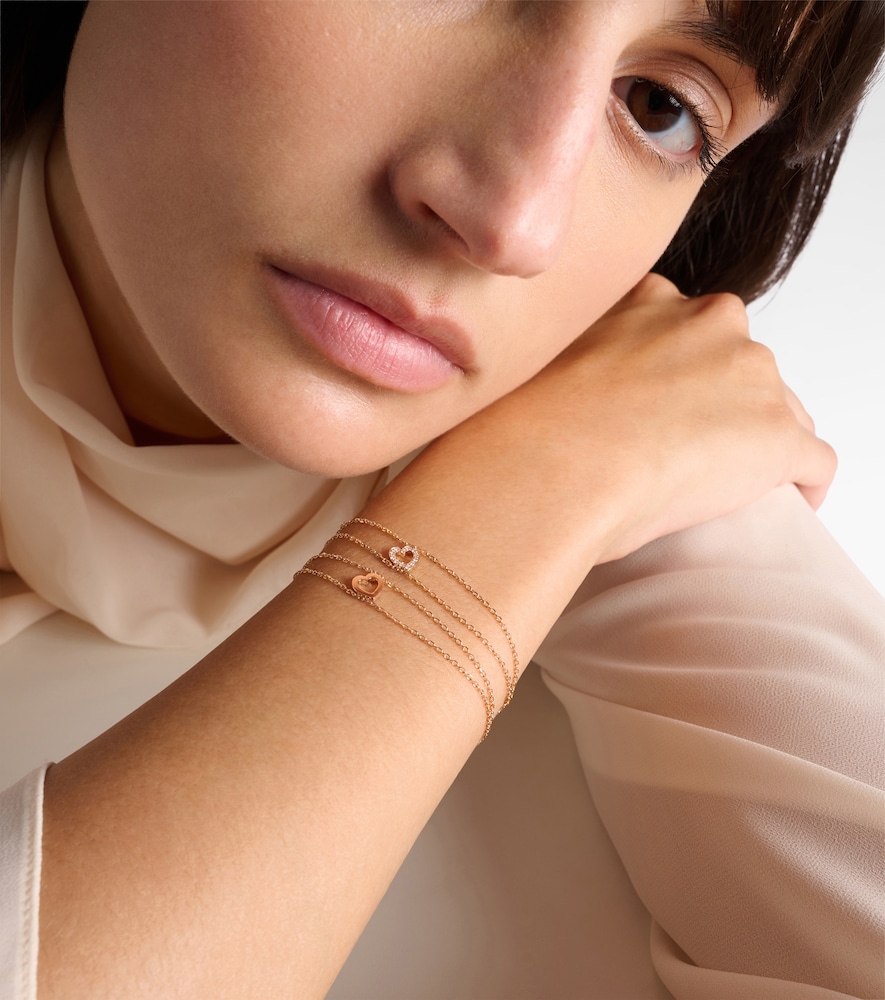  Repossi Repossi Letters 18kt Rose Gold Bracelet 