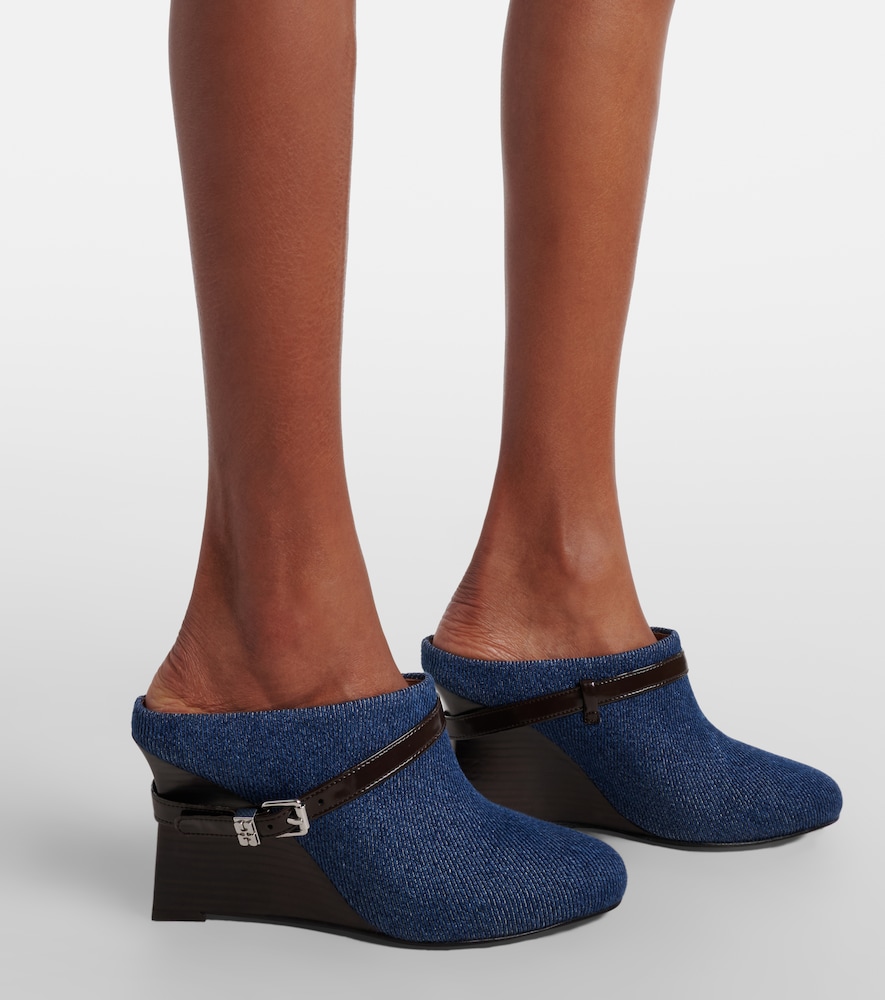 Ganni Wedge ankle boots