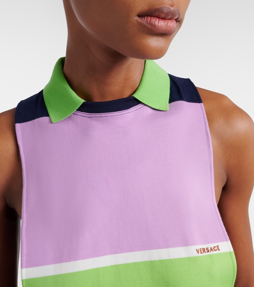  Versace Versace Top Aus Baumwoll-jersey 