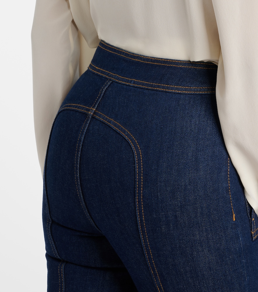  Zimmermann Zimmermann Luna Belted Flared Jeans 