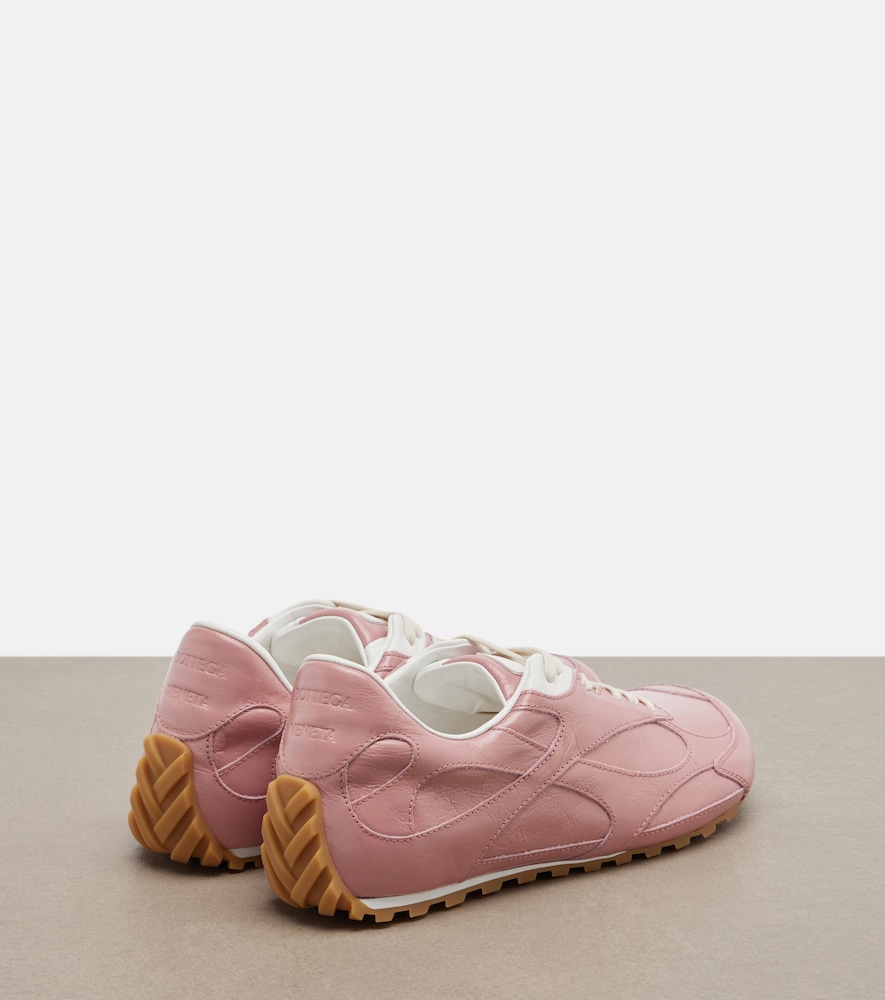  Bottega Veneta Bottega Veneta Orbit Flash Leather Sneakers 