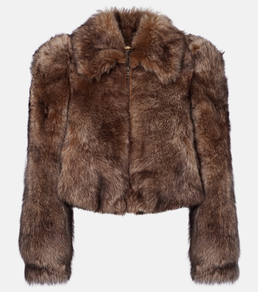 Chloé Cropped shearling jacket