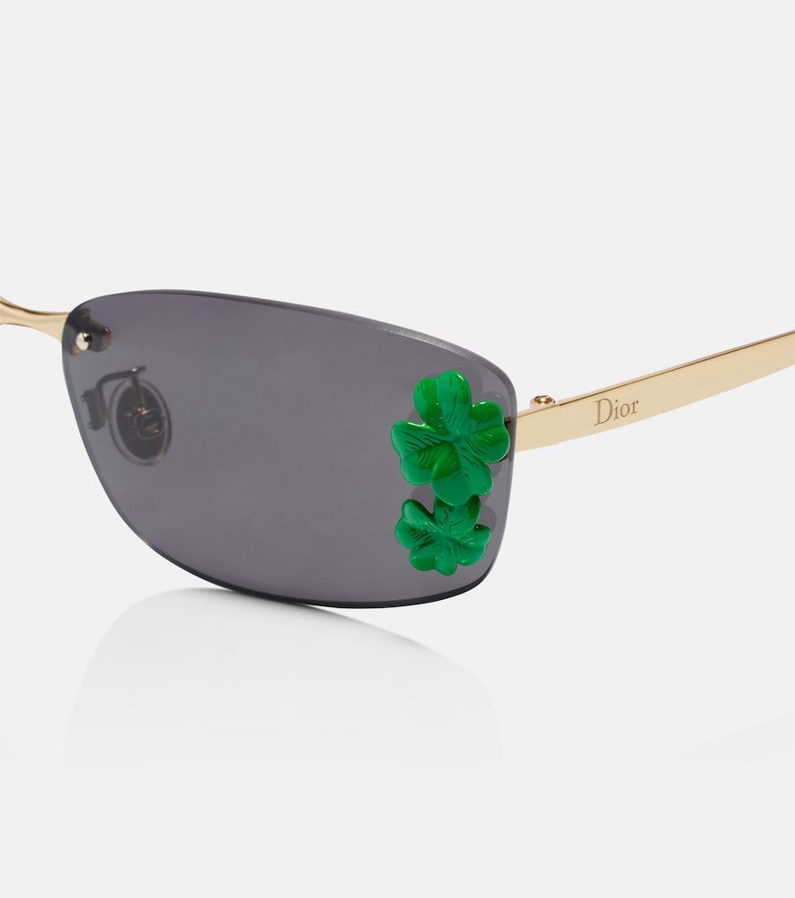  Dior Eyewear Dior Eyewear Dior Clover S1u Rectangular Sunglasses 