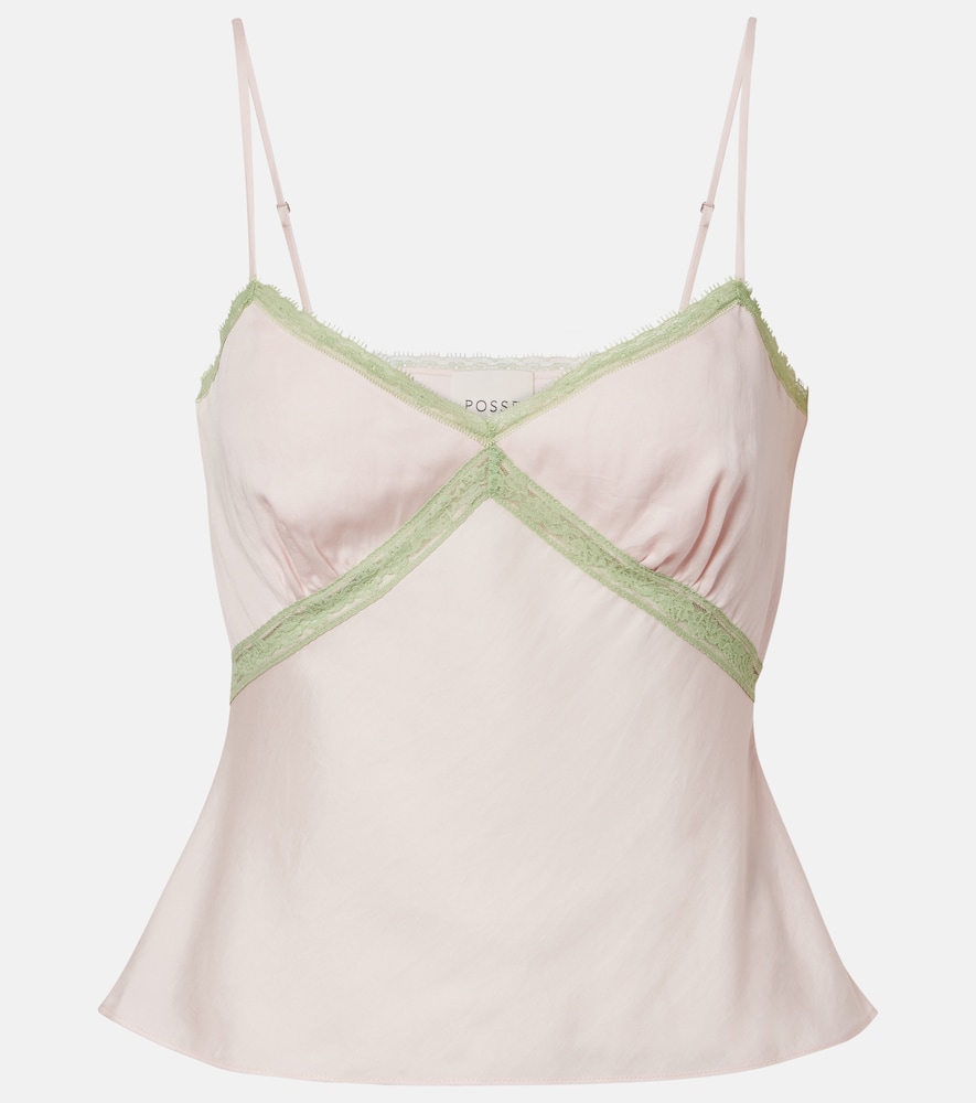 Posse Perla lace-trimmed camisole | Thumbnail 6
