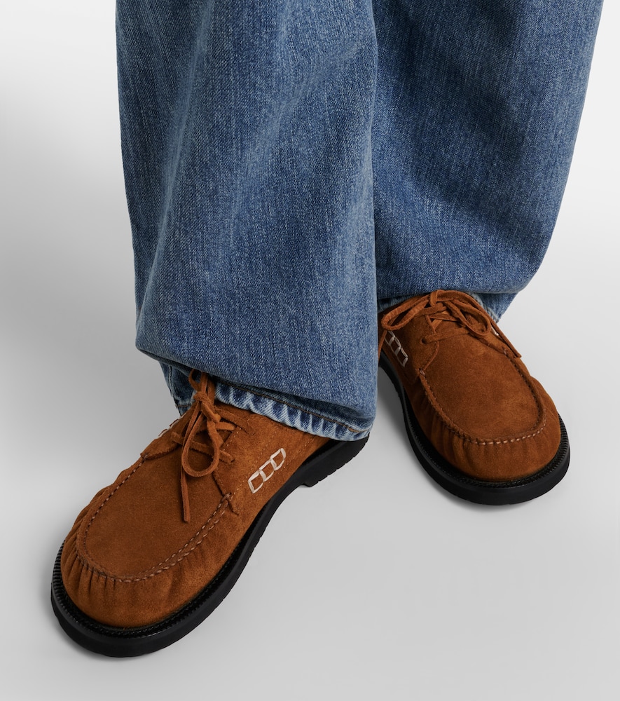  Jw Anderson Jw Anderson Segelschuhe Aus Veloursleder 