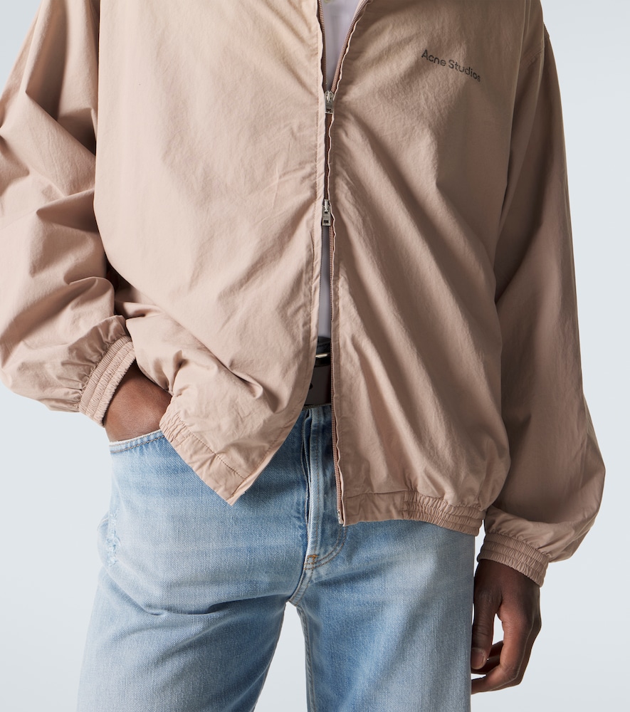 Cotton Poplin Blouson Jacket
