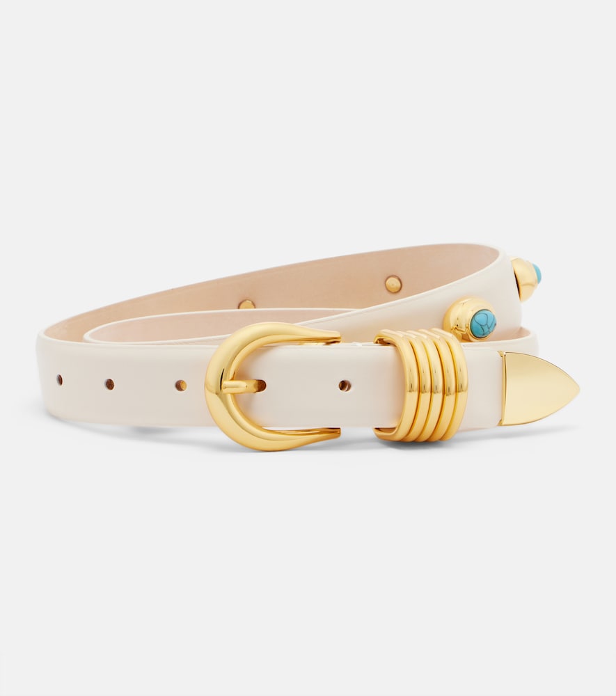 Dehanche Déhanche Hollyhock embellished leather belt | Thumbnail 4