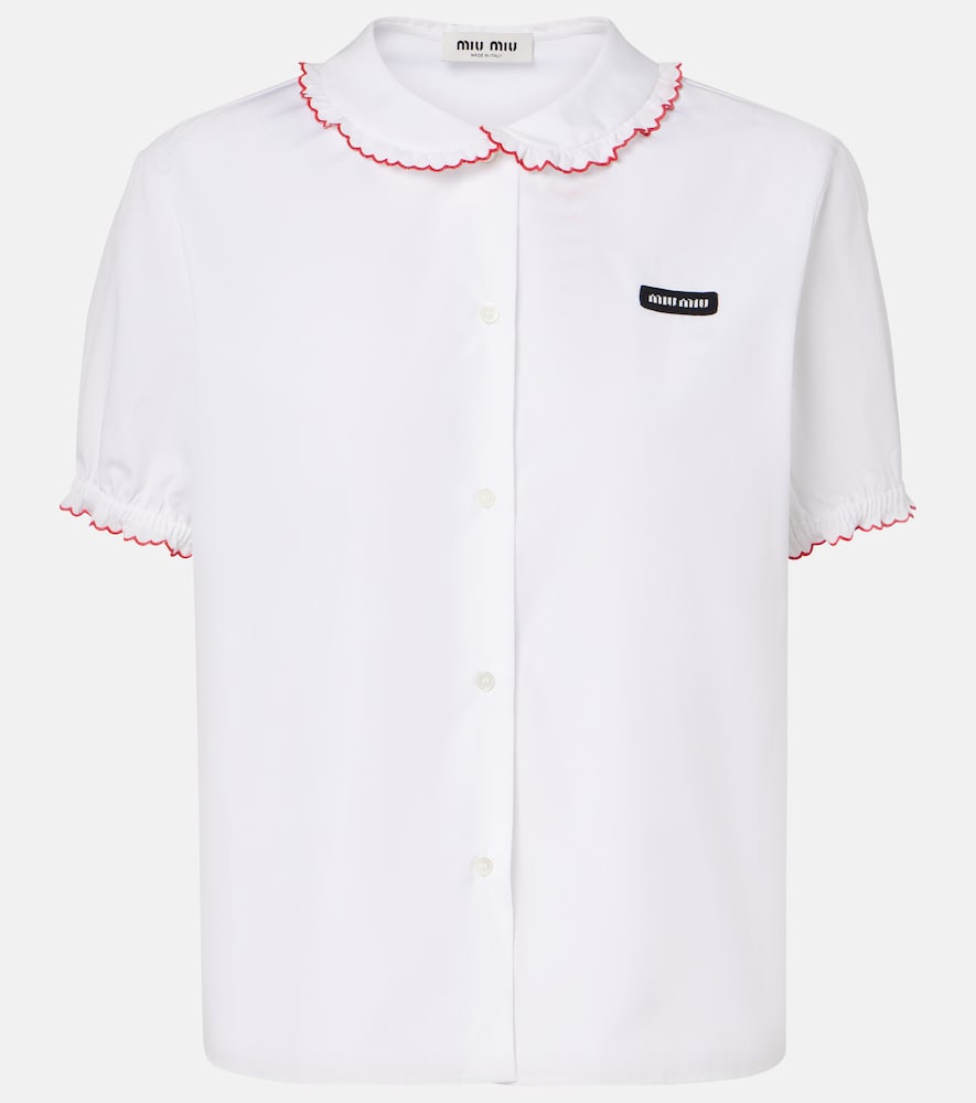 Hemd aus Baumwollpopeline