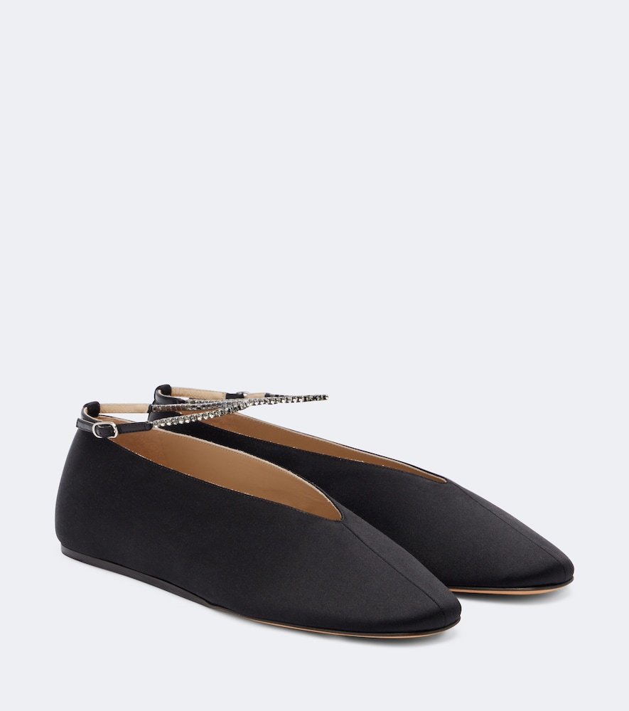 Le Monde Béryl Ballerine Olympia in raso
