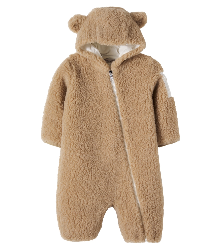Moncler Enfant Beige Baby Teddy Snowsuit M Size 9-12 - Mytheresa