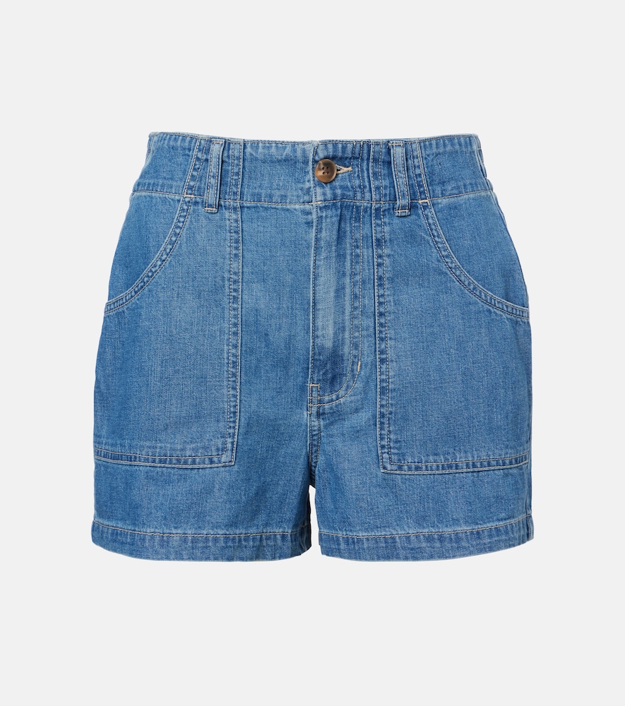 Veronica Beard Women's Blue Sally Denim Shorts Size 28 - Mytheresa