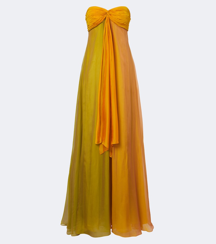 Retrofête Maxikleid Lunaria aus Chiffon