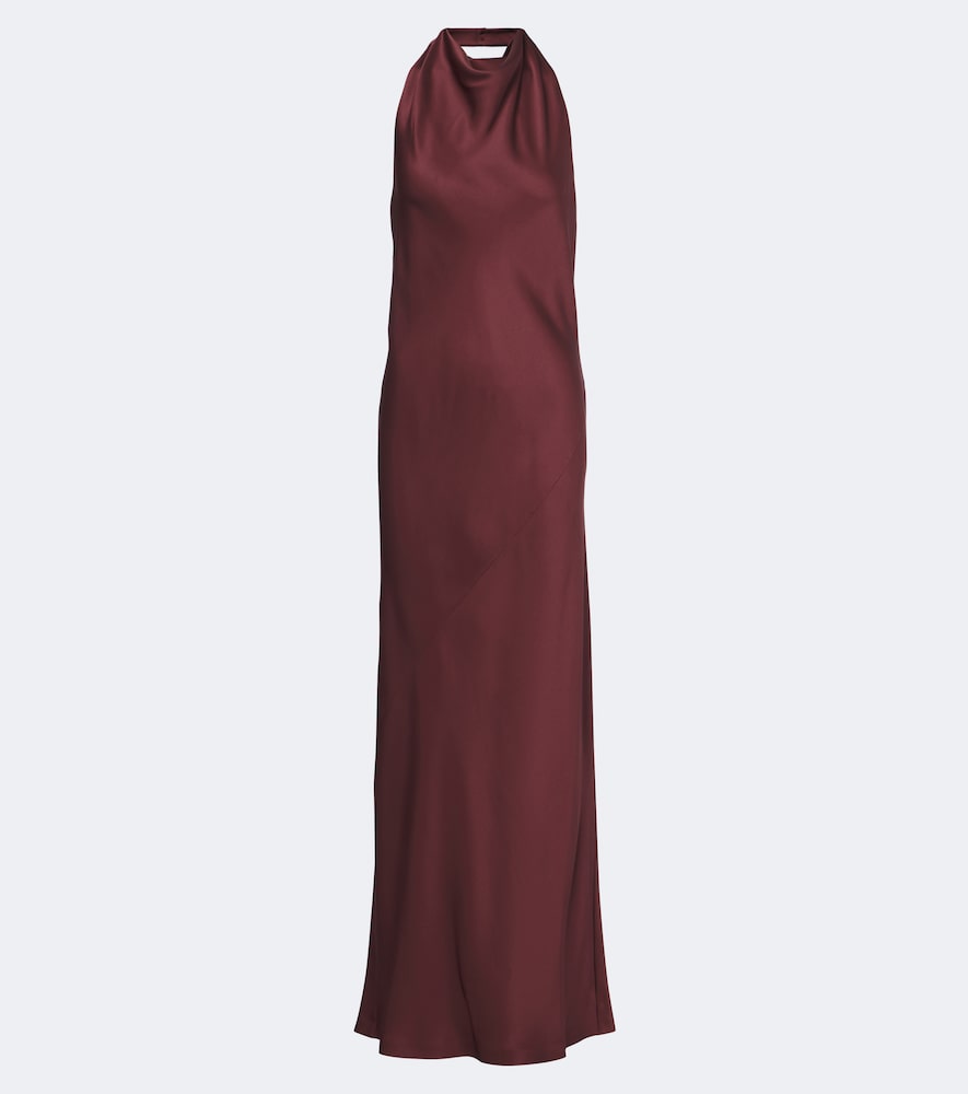 Robe aus Seidensatin