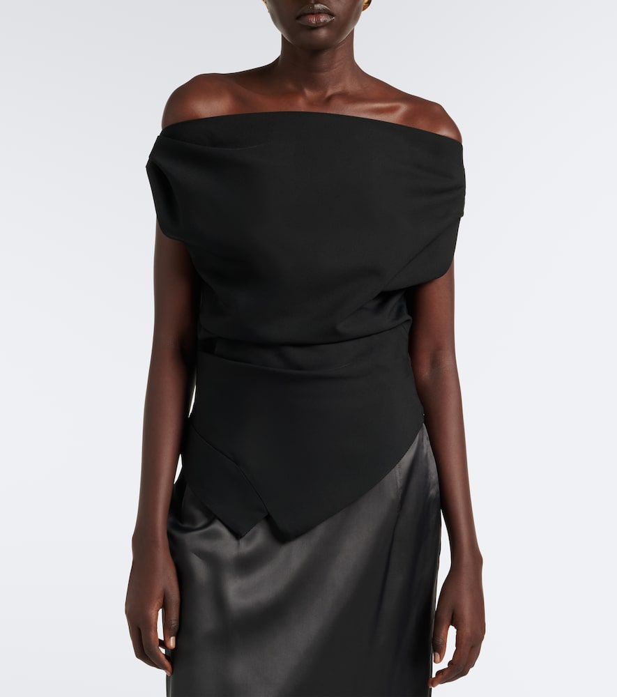Róhe Draped Asymmetric Top