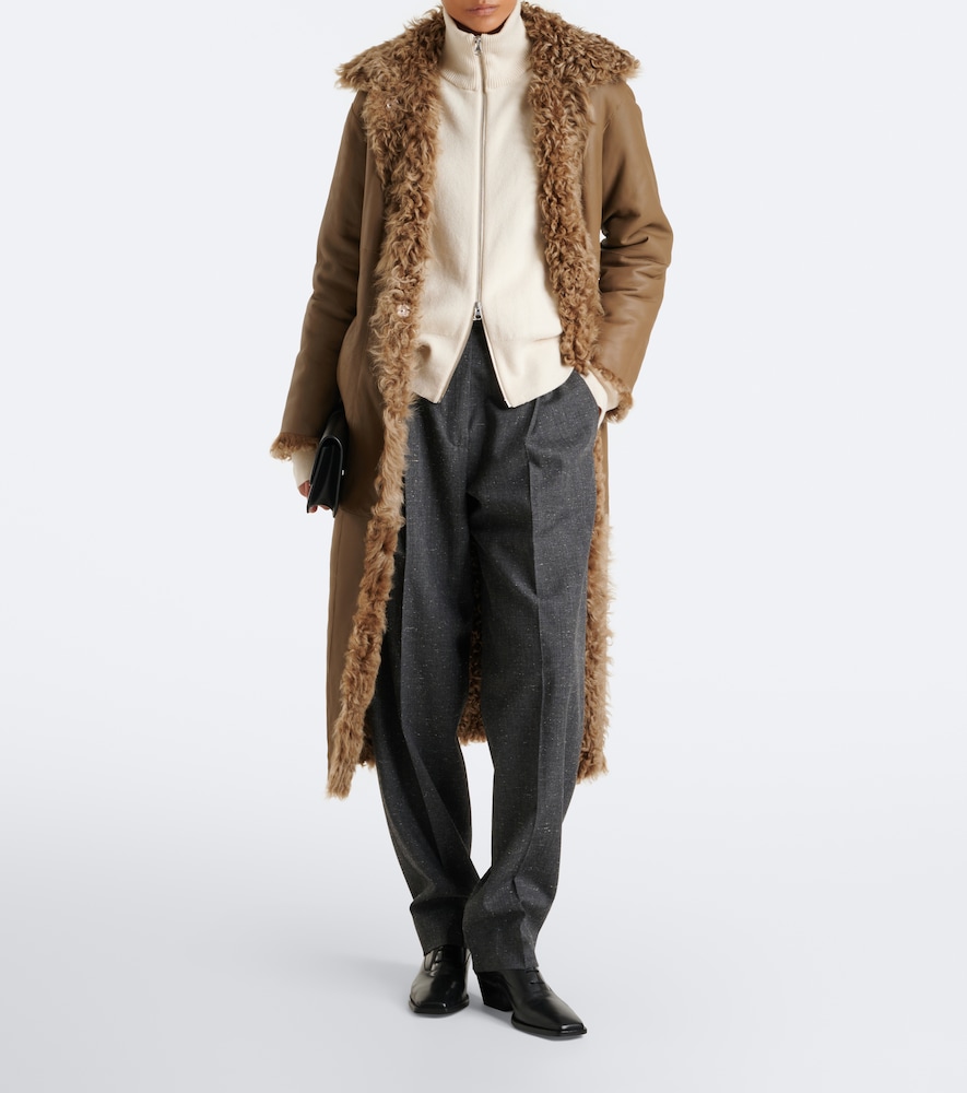Cristina Reversible Shearling Coat