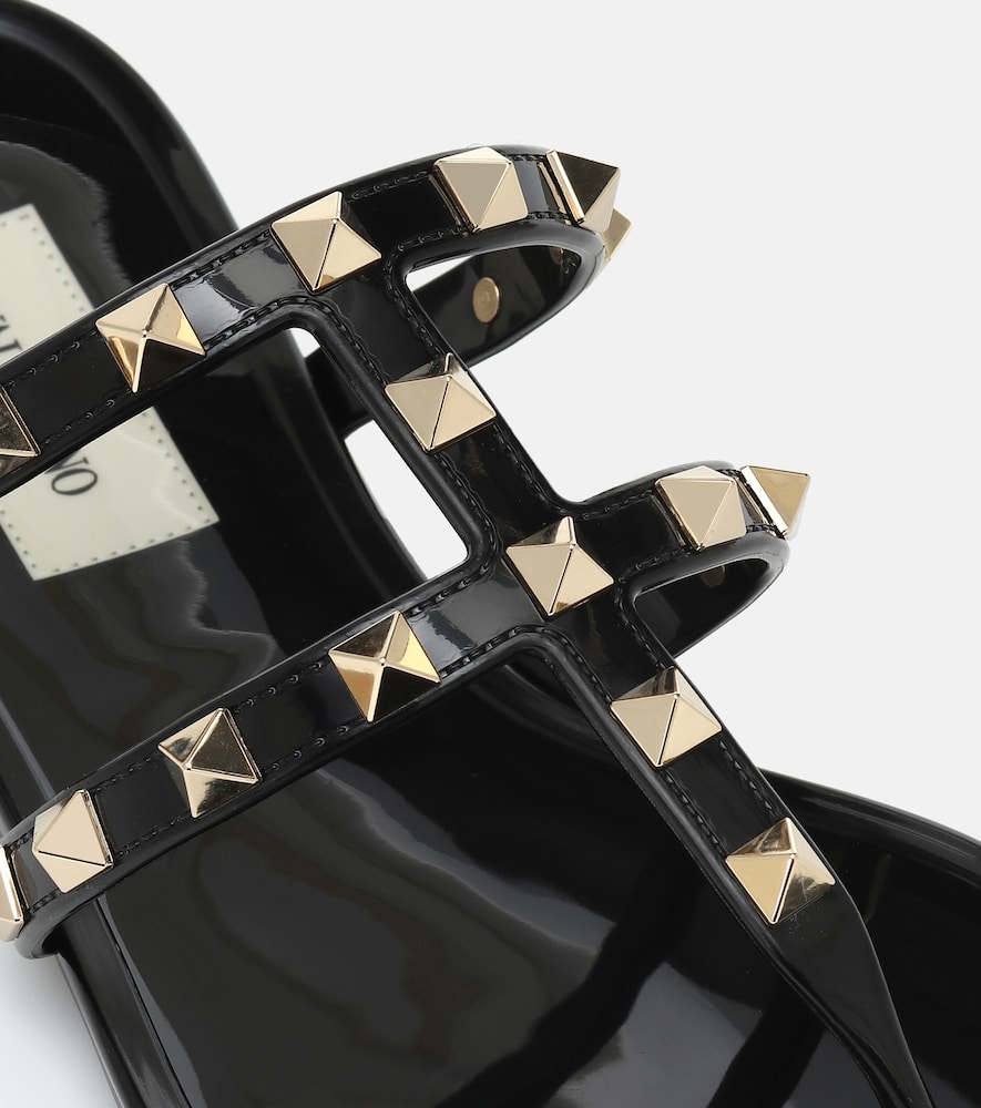 Garavani Rockstud Pvc Thong Slides