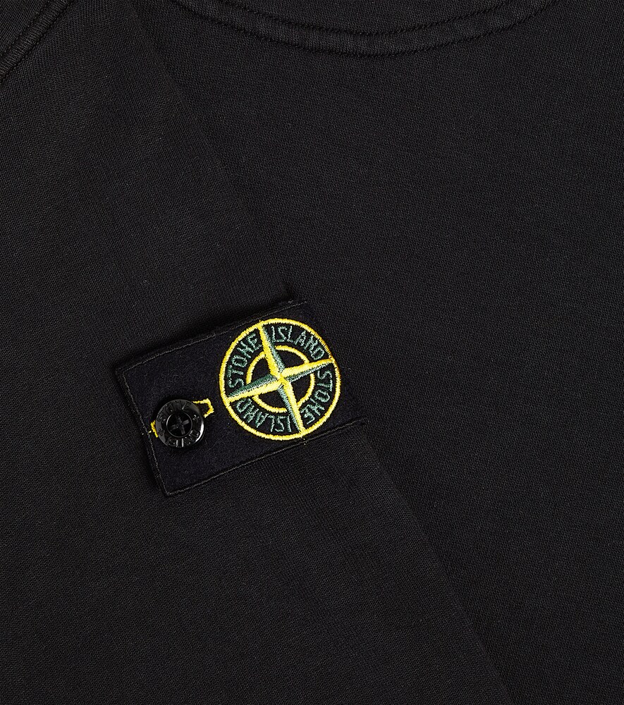  Stone Island Junior Stone Island Junior Compass Cotton Sweatshirt 