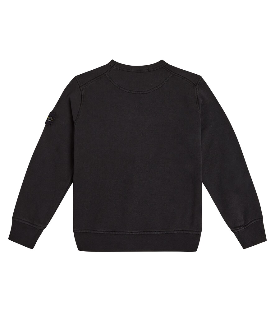  Stone Island Junior Stone Island Junior Compass Cotton Sweatshirt 