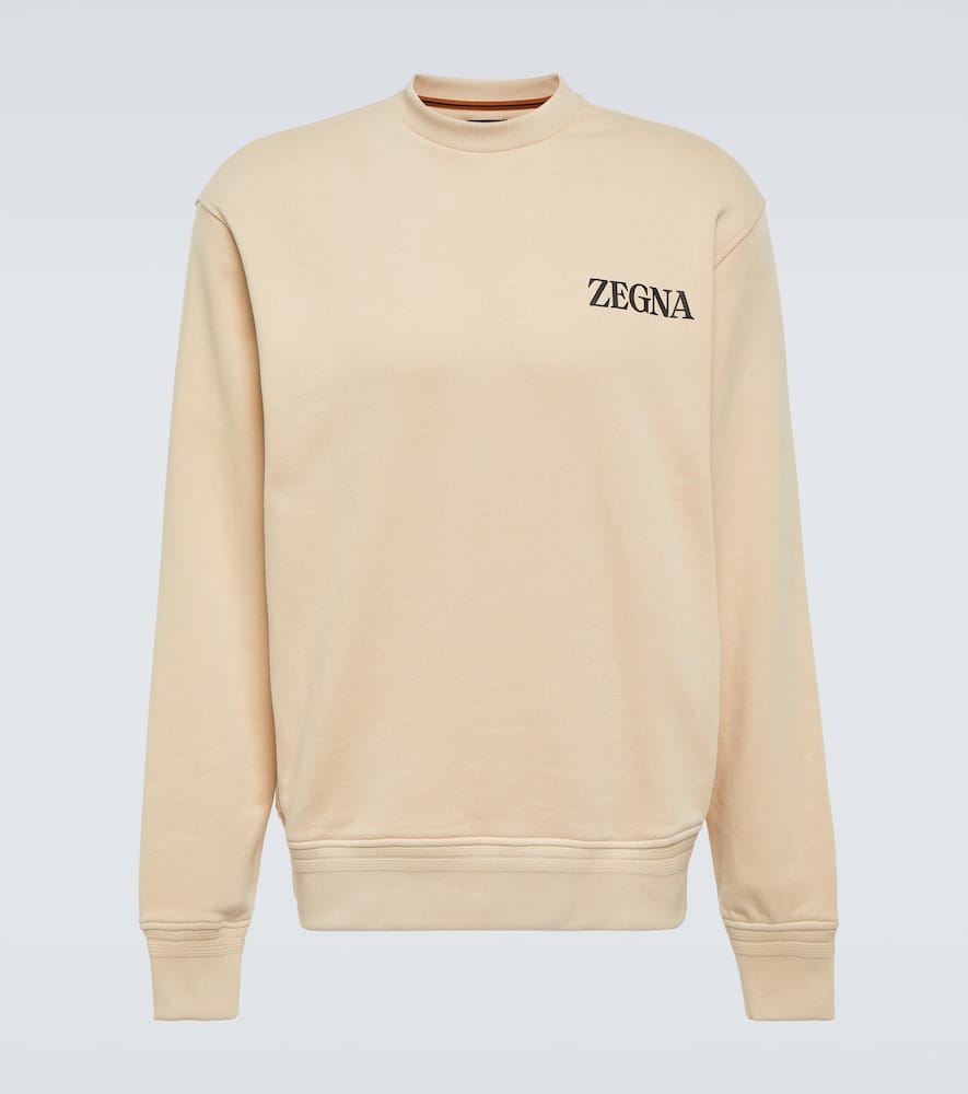 Logo cotton jersey sweatshirt
