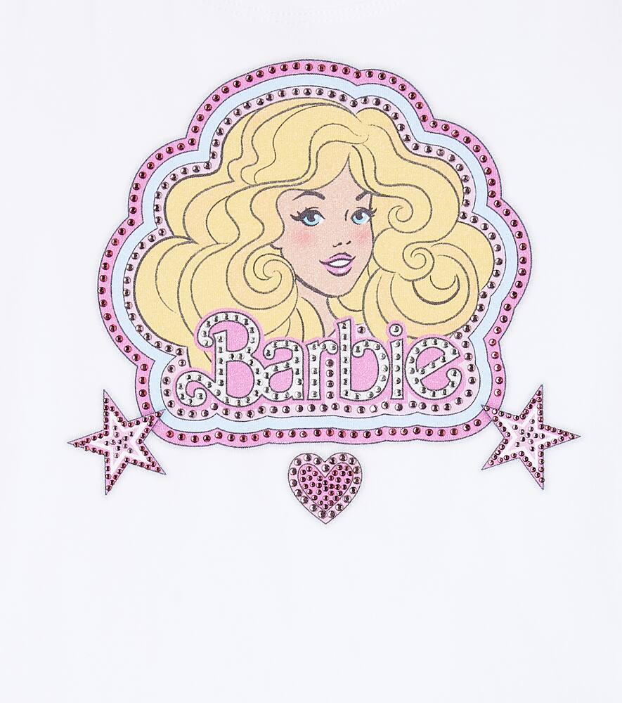 Monnalisa X Barbie Cotton-blend Jersey T-shirt