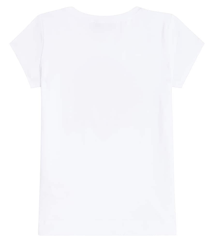 Shop Monnalisa X Barbie Cotton-blend Jersey T-shirt