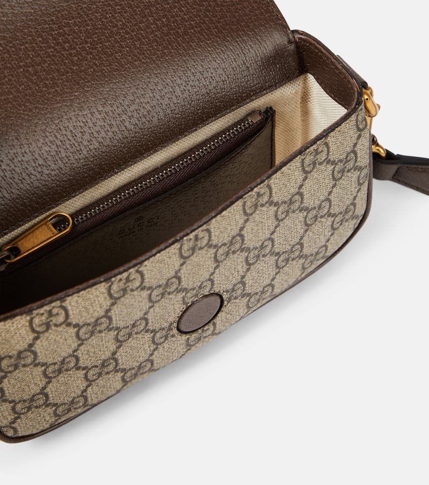 Gucci Ophidia Super Mini Gg Shoulder Bag In Beige