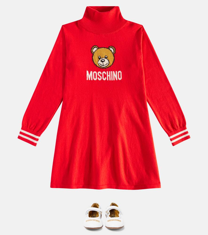 MOSCHINO COTTON AND WOOL DRESS