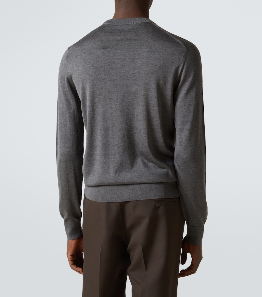  Dolce&gabbana Dolce&gabbana Logo Silk Sweater 