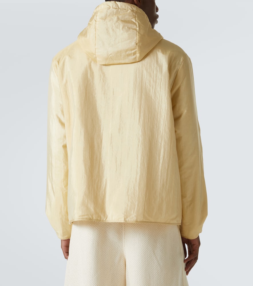 Jil Sander Padded Jacket In Brown