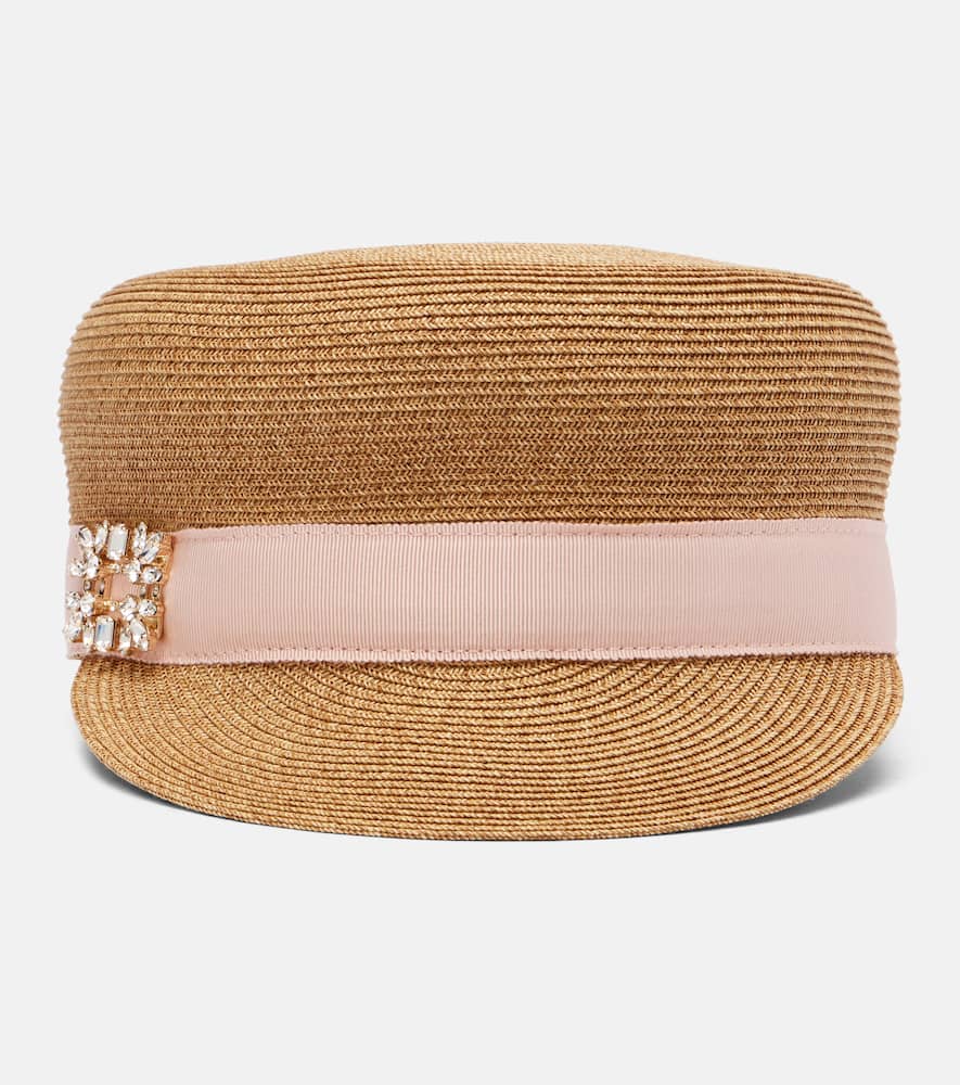 Broche Vivier newsboy cap