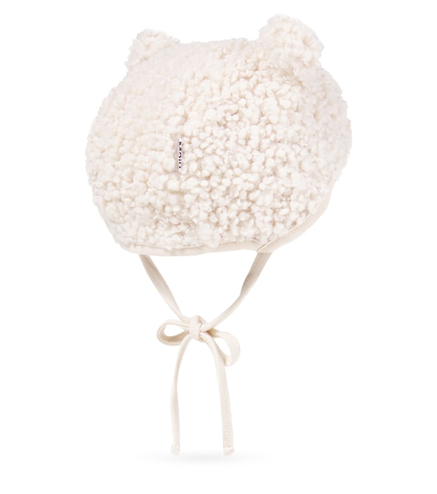 Molo Baby Kandis Fleece Hat In White