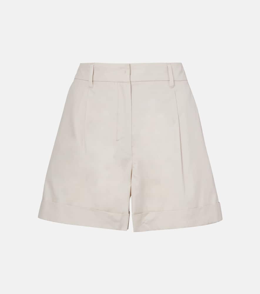 'S Max Mara Ubino cotton poplin Bermuda shorts