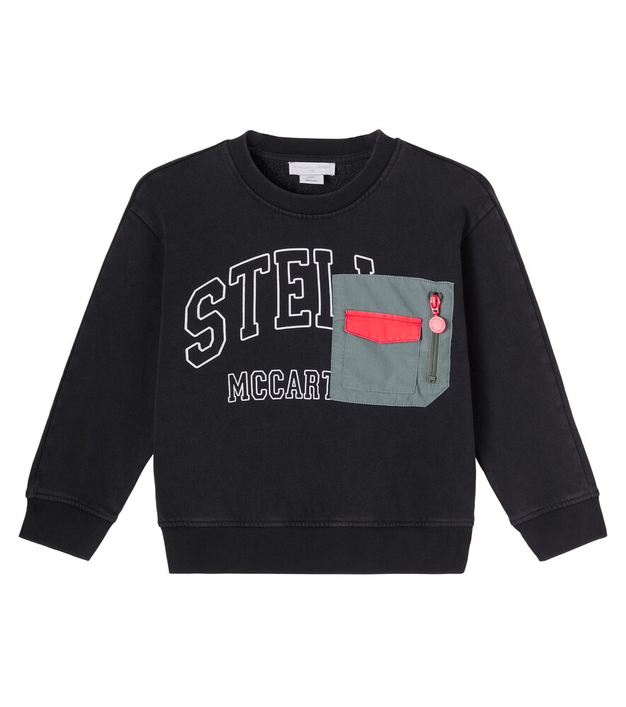 Stella McCartney Kids Cotton fleece sweatshirt　ステラ マッカートニー キッズ コットン フリース スウェットシャツ Stella