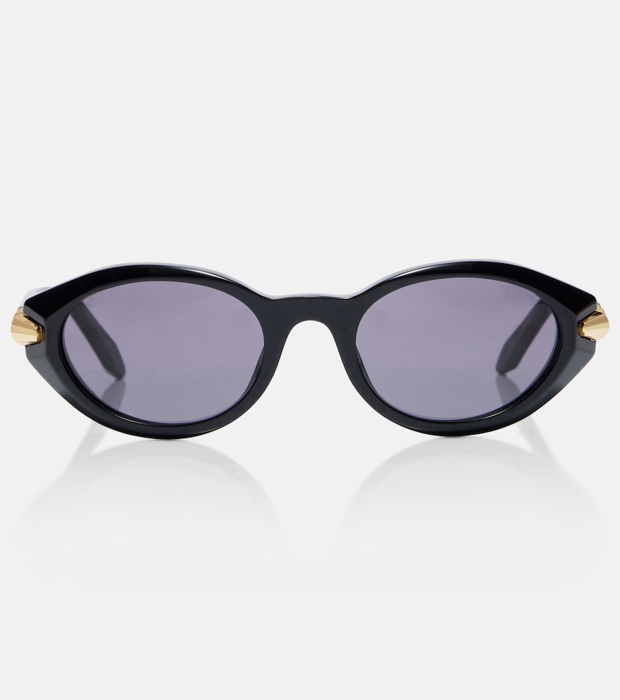 Bvlgari Serpenti Viper oval sunglasses
